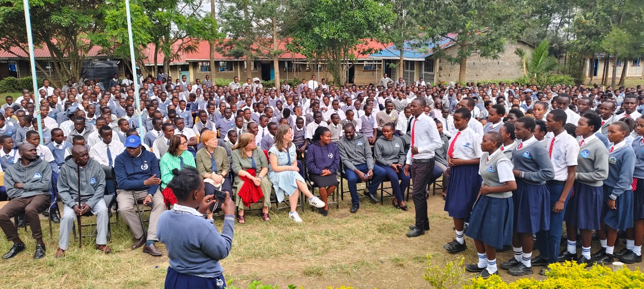 Marks Gymnasieskola From Sweden Visit